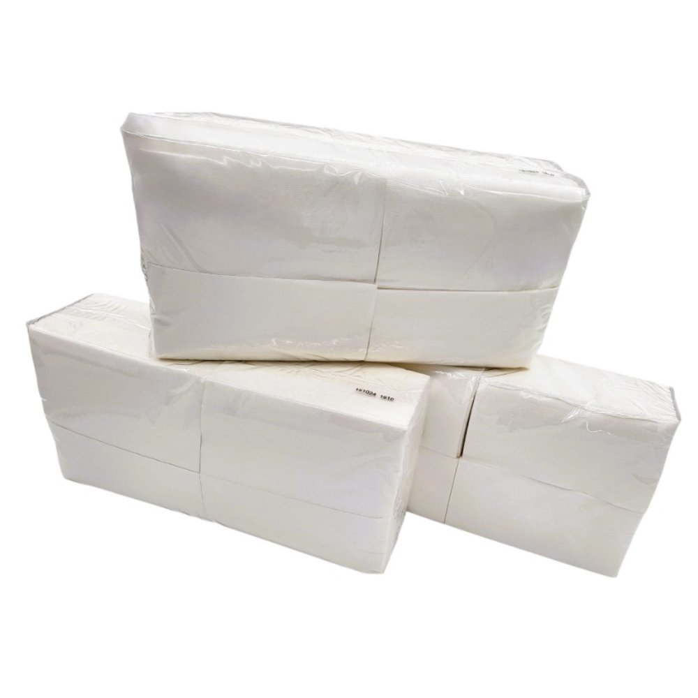 serwetki papierowe białe 40x40 100 szt 3w (kopia)