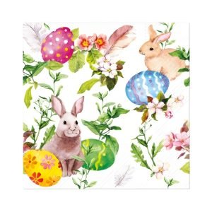 serwetki chrzest święty 33x33 20 szt paw (kopia)