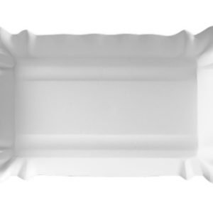 tacka papierowa 14x20cm biała 100szt.