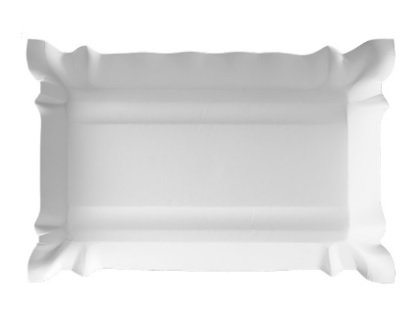 tacka papierowa 14x20cm biała 100szt.