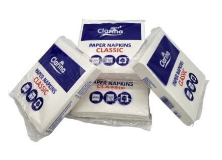 serwetki białe gastronomiczne proste 15x15 500szt.