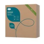 Serwetki Flizelinowe Brązowe, Beżowe 60szt Duni