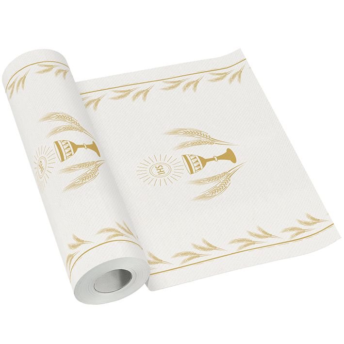 Bieżnik Komunijny My First Communion Gold 24m