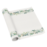 Bieżnik Flizelinowy Zielone Listki  5m Paw