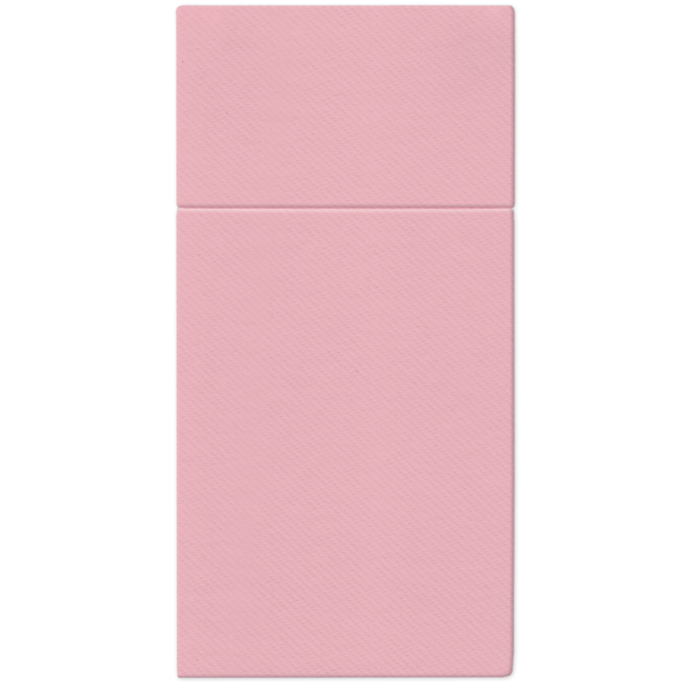 Kieszonki Różowe Flizelinowe na sztućce 25szt. Paw