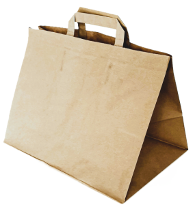 Torba Papierowa Brązowa 260x170x330, 10szt