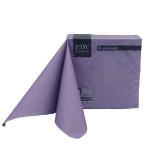 Serwetki flizelinowe Fioletowe 50szt Paw