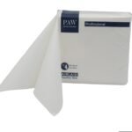 Serwetki Flizelinowe Białe 400szt Paw - obrazek 2