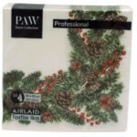 Serwetki Flizelinowe Winter Branches 50szt Paw