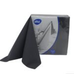 Serwetki Flizelinowe Czarne 50szt Aha