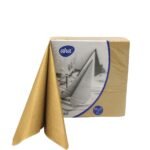 Serwetki Flizelinowe Złote 50szt Aha