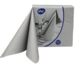 Serwetki Flizelinowe Srebrne 50szt Aha