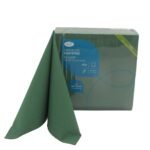 Serwetki Flizelinowe Zielone 60szt Duni
