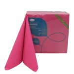 Serwetki Flizelinowe Fuksja Duni 60szt