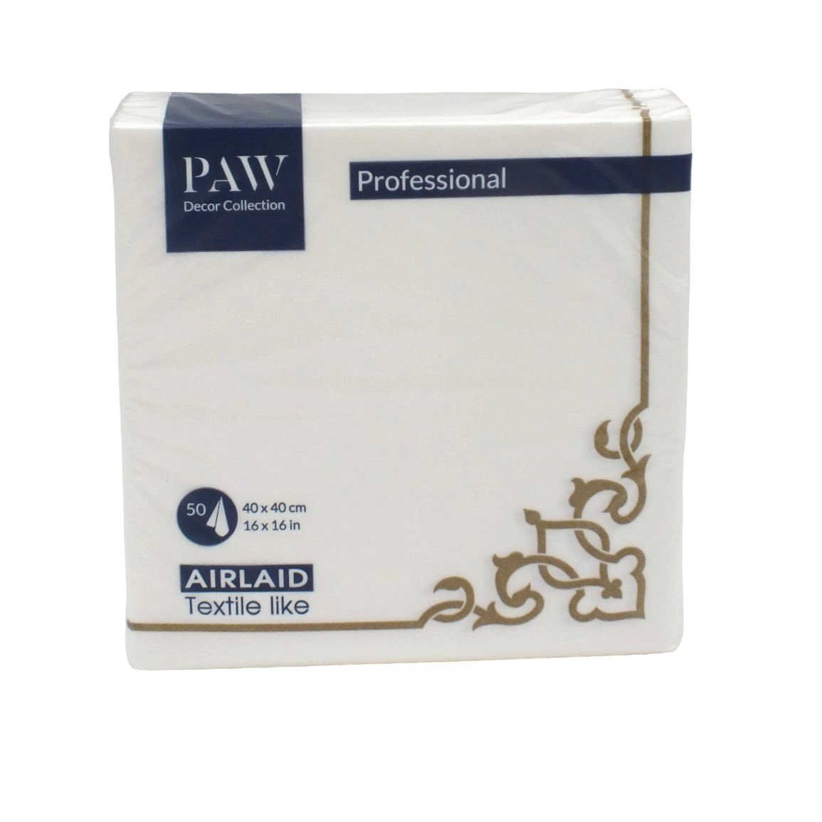 Serwetki Flizelinowe elegant frame 50szt Paw