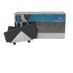 Serwetki papierowe Czarne 33x33 250szt 2w