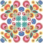 Serwetki papierowe Folkowe 33x33 3w 20szt ED-084