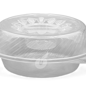 Miska Sałatkowa 1600ml PP 25szt. z otworem na pojemnik na sos