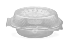 Miska Sałatkowa 1600ml PP 25szt. z otworem na pojemnik na sos - obrazek 2