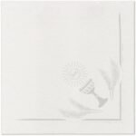 Serwetki Flizelinowe My First Communion Silver 50szt.