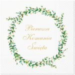 Serwetki papierowe - Komunia Święta 33x33 20szt