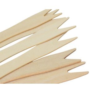 Widelczyk Drewniany do Frytek 8,5cm 100szt.