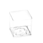 Finger Food Pojemnik na deserki kwadrat 80ml, 9szt.