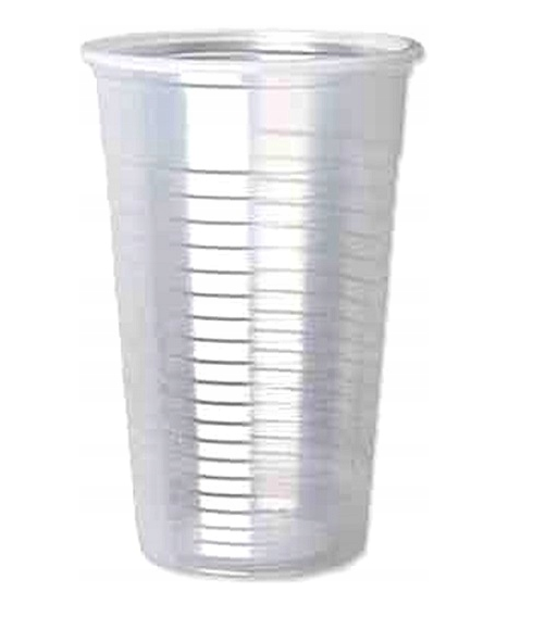 Kubek 200ml, Przezroczysty, 100szt