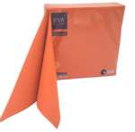 Serwetki Flizelinowe Pomarańczowe 50szt Paw