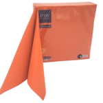 Serwetki Flizelinowe Pomarańczowe 50szt Paw