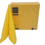 Serwetki Flizelinowe Żółte 50szt Paw