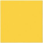 Serwetki Flizelinowe Żółte 50szt Paw - obrazek 2