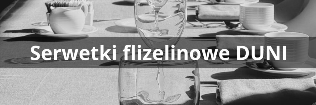 Serwetki flizelinowe DUNI hurtownia