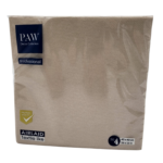 Serwetki Flizelinowe Brązowe 50szt Paw