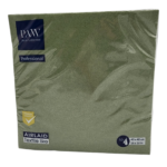 Serwetki Flizelinowe Zielone 50szt Paw