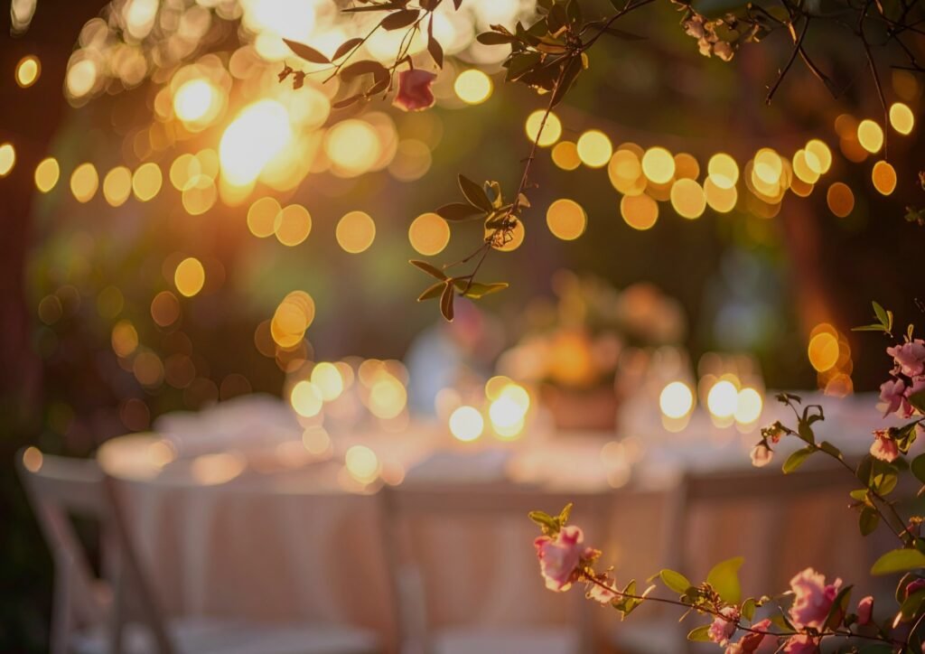 Organizacja przyjęć - dekoracje stołu i akcesoria cateringowe