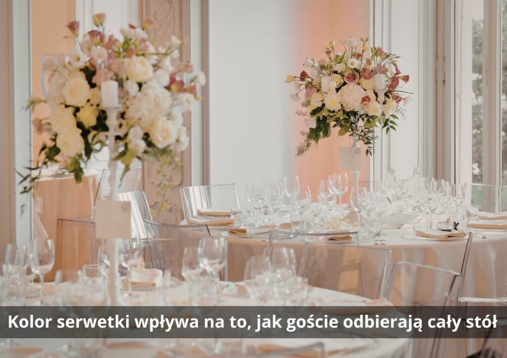 Serwetki flizelinowe na wesele