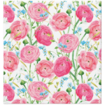 Serwetki Papierowe Kwiaty 38x40