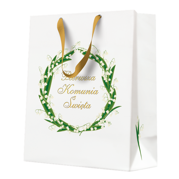 Torba prezentowa papierowa Komunia Św.