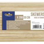 Patyczki do szaszłyków Clarina 200szt 30cm